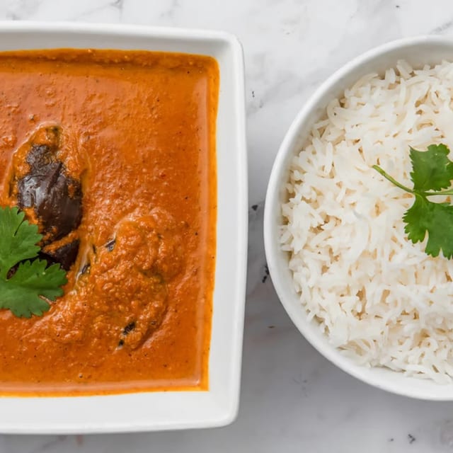 Guthi Vankaya (Vegan).