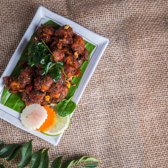 Goat Pepper Fry (Spicy).